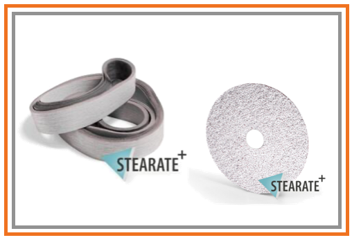 VSM Abrasives Stearate Plus Ceramic Grinding Disc Belt